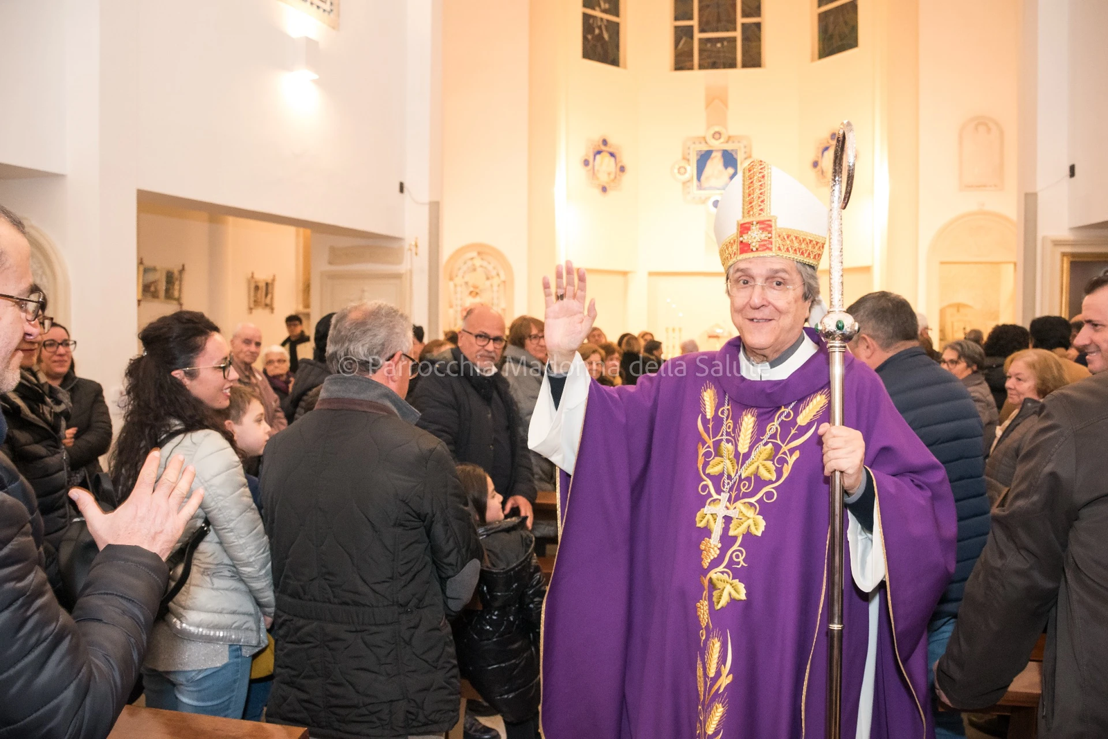 La comunità celebra la chiusura dell’Anno Giubilare parrocchiale con il Vescovo Savino