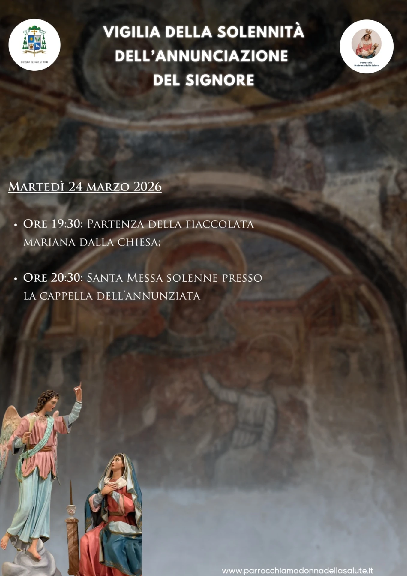 Vigilia della Solennità dell’Annunciazione del Signore
