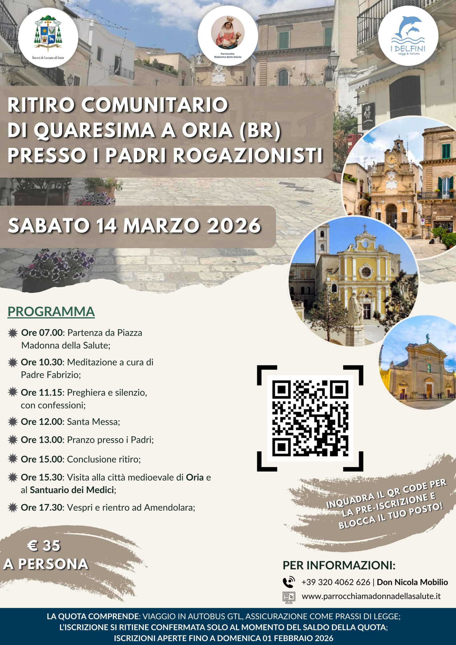 Ritiro Comunitario di Quaresima a Oria (BR)