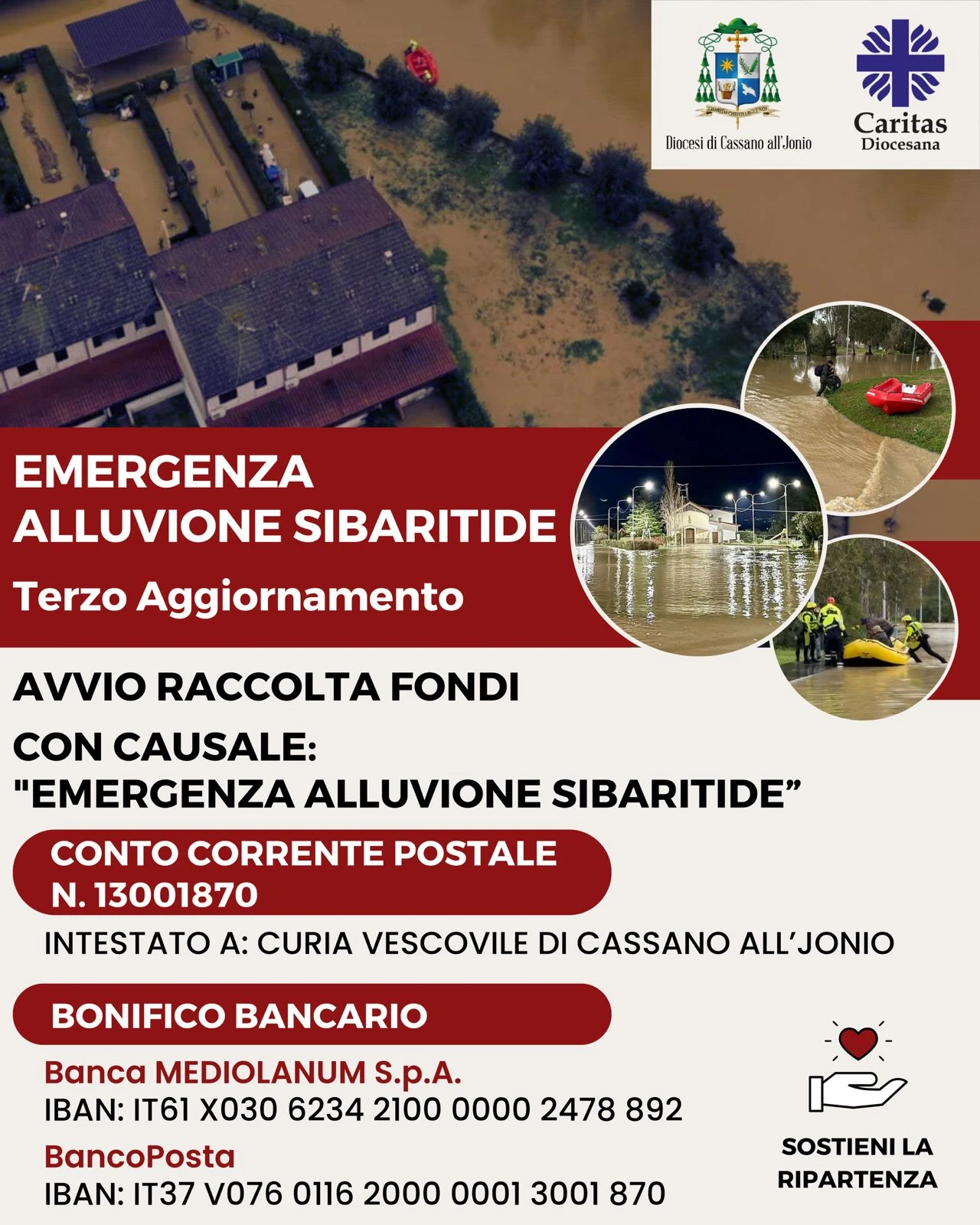 Esondazione del Crati: un aiuto concreto dalla nostra Parrocchia