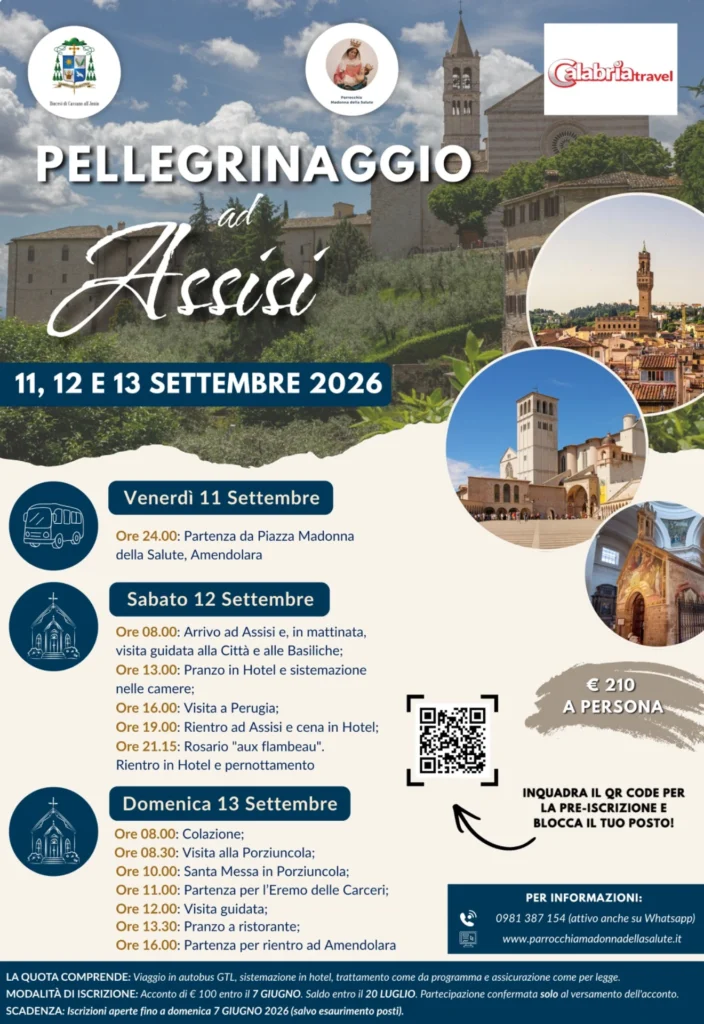 Pellegrinaggio ad Assisi