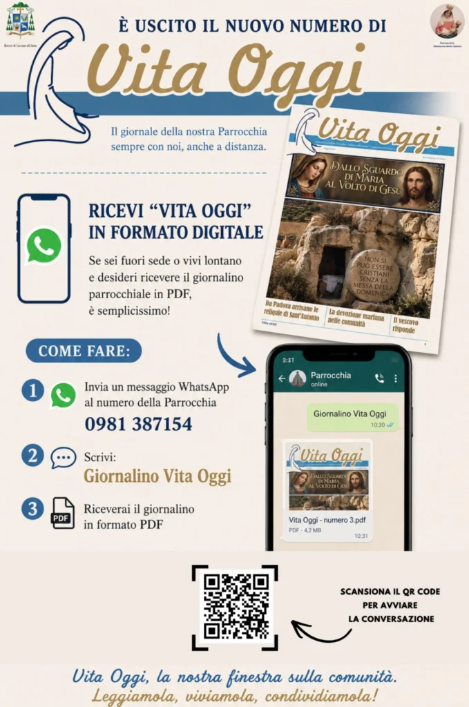 La Parrocchia a portata di clic: arriva “Vita Oggi” in PDF