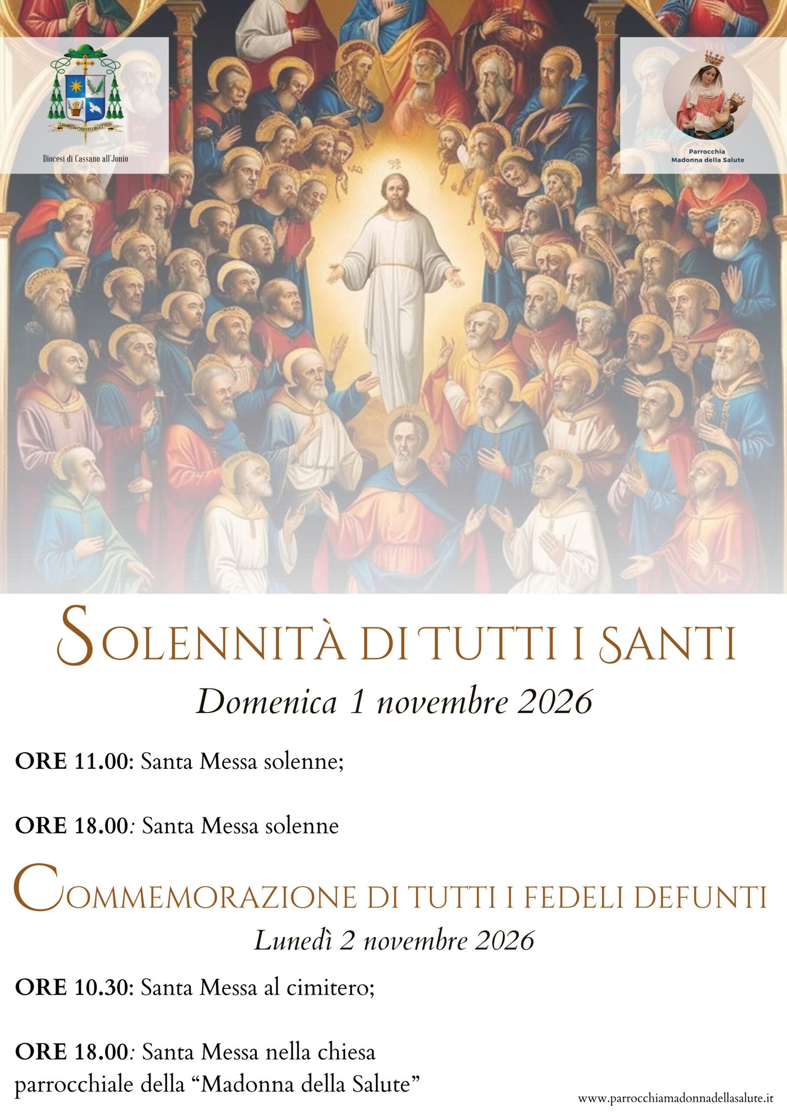 Ognissanti e Commemorazione dei Defunti